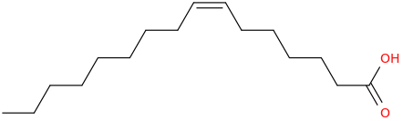 7 hexadecenoic acid, (7z) 